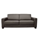 Ver imagem 1 de Sofá 2 Lugares Estocolmo 1,55M Couro Chocolate - Gran Belo