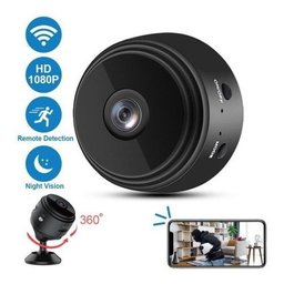 MICRO CÂMERA SEGURANÇA MAGNÉTICA IP ESPIÃ MINI VIGILÂNCIA WI-FI BATERIA PORTÁTIL - 8