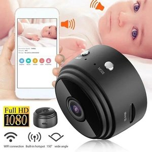 MICRO CÂMERA SEGURANÇA MAGNÉTICA IP ESPIÃ MINI VIGILÂNCIA WI-FI BATERIA PORTÁTIL