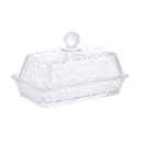 Ver imagem 5 de Kit Queijeira + Manteigueira + Meleira + Açucareiro de Cristal Martelado Lyor