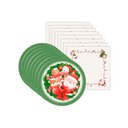 Ver imagem 2 de Kit Sousplat + Guardanapo Natal Infantil Ii Nsw 8 Peças sem Base