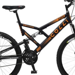 Bicicleta Colli Aro 26 Dupla Suspensão Freios Á Disco - 220 - 3 Bicicleta Colli Aro 26 Dupla Suspensão Freios Á Disco - 220 - 3