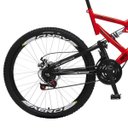 Ver imagem 2 de Bicicleta Aro 26 Full-s GPS Aero Freio a Disco Vermelho - Colli Bikes
