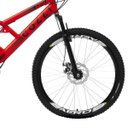 Ver imagem 4 de Bicicleta Aro 26 Full-s GPS Aero Freio a Disco Vermelho - Colli Bikes