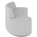 Ver imagem 5 de Sofá 3 Lugares Curvo Sala de Estar Living Cancún D02 Linho Cinza 180 cm D-315 - Lyam Decor