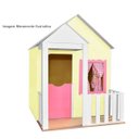 Ver imagem 3 de Casinha de Brinquedo com Cercado Amarelo/Rosa - Criança Feliz