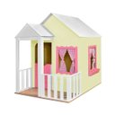 Ver imagem 1 de Casinha de Brinquedo com Cercado Amarelo/Rosa - Criança Feliz