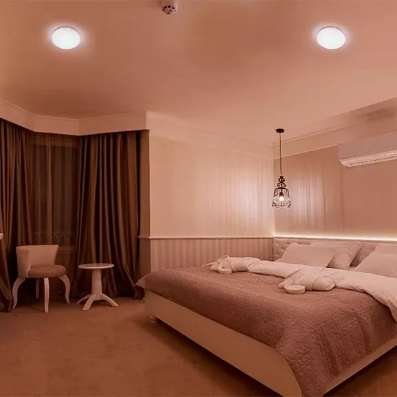 Luminária de Teto Painel Plafon Embutir Borda Infinita Redondo 24w Luz Neutra 4000k - 4