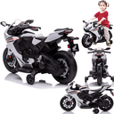Ver imagem 2 de Moto Eletrica Infantil Zippy Toys Honda Cbr 1000rr 6v Branca