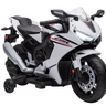 Moto Eletrica Infantil Zippy Toys Honda Cbr 1000rr 6v Branca - 1