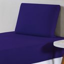 Ver imagem 2 de Jogo de Lençol Solteiro Malha 100% Algodão 2 Peças Dona Zeze Nobre Roxo
