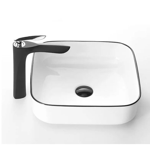 Cuba Apoio Evier Agata Quadrada Lavabo Banheiro 39x39x14