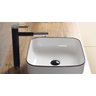 Cuba Apoio Evier Agata Quadrada Lavabo Banheiro 39x39x14 - 2
