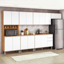 Ver imagem 1 de Cozinha Nina 6 Módulos Amêndoa Clean/branco