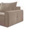 Sofá Retrátil Luxo 3 Lugares 308cm Linho Bege - Ilha Bela - 2