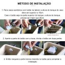 Ver imagem 3 de Reparo Caixa Acoplada Kit 4 Uni Valvula Drenagem Botao Descarga Vaso Sanitario Tanque Banheiro Lavab
