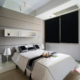 Persiana Rolo Blackout Automática com Bandô Comando de Voz Alexa Google - 2