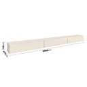 Ver imagem 4 de Rack Suspenso Dior 2,00mts Off White - Edn Moveis