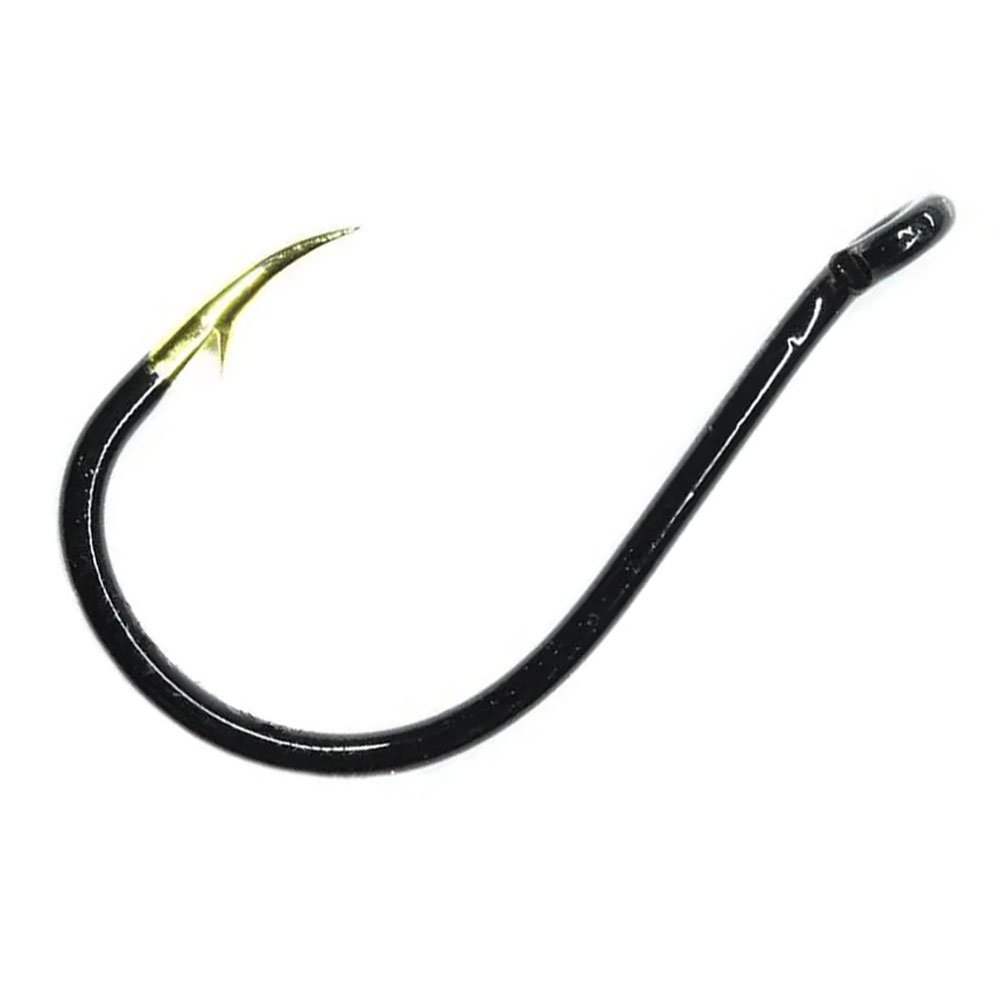 Anzol Pinnacle Chinu Black Ponta Dourado N05 C/10un Piapara - 3