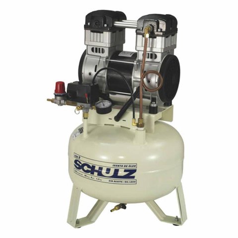 Compressor De Ar Csd9/30l 110v Monofásico Odontologico Schulz