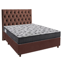 Ver imagem 1 de Kit Cama Box + Cabeceira + Colchão Casal D33 - Iso100 - Ortobom