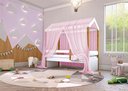 Ver imagem 4 de Cama Montessoriana Levi Solteiro Rosa