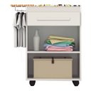 Ver imagem 3 de Tabua de Passar 2 Portas 1 Gaveta Branco - Rede Móveis