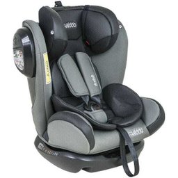 Cadeira de Auto Poltrona Stretch 0 À 36kg Inclinação Preto com Cinza Inmetro - 1 Cadeira de Auto Poltrona Stretch 0 À 36kg Inclinação Preto com Cinza Inmetro - 1
