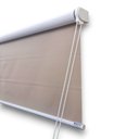 Ver imagem 3 de Persiana Rolo Blackout Lar 1,60 X 1,60 Alt Premium Bege
