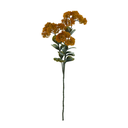 Ver imagem 1 de Haste Artificial Complemento Amarela 56cm 3 Flores Amarelas para Arranjo Decorativo