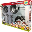 Ver imagem 2 de Kit Cozinha Inox Panela Infantil 890-5 - Braskit