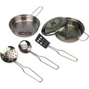 Ver imagem 1 de Kit Cozinha Inox Panela Infantil 890-5 - Braskit