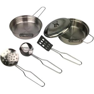 Kit Cozinha Inox Panela Infantil 890-5 - Braskit