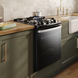 Fogão de Embutir 4 Bocas Electrolux Fe4bp com Mesa de Vidro e Tripla Chama Preto Bivolt - 2