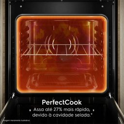 Fogão de Embutir 4 Bocas Electrolux Fe4bp com Mesa de Vidro e Tripla Chama Preto Bivolt - 8