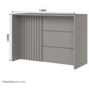 Ver imagem 2 de Bancada Gourmet Ambiente Americana Cinza Hp - Henn
