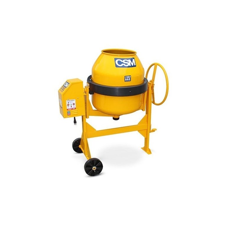 BETONEIRA 150 LITROS MOTOR 0,33CV 4P 220V MONO COM CHAVE ELETRICA - CSM