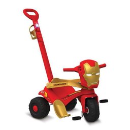 Triciclo Velocipede Passeio & Pedal Homem De Ferro Guerra Infinita - Bandeirante - 1