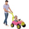 Carrinho Smart Passeio e Pedal Rosa - Brinquedos Bandeirante - 1
