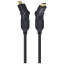 Ver imagem 7 de Cabo Hdmi 2.0 4k Ultra Hd 3d Conexão Ethernet Conectores 360° 2 Metros - H20b360-2