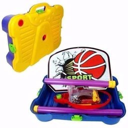 Cesta Basquete Portátil Brinquedo Jogo Infantil - 3