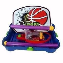Cesta Basquete Portátil Brinquedo Jogo Infantil - 4
