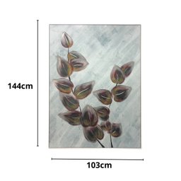 Quadro Decorativo Coleção Flora Sofisticado - 5