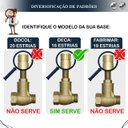 Ver imagem 6 de Acabamento Registro Padrão Deca 16 Estrias Preto Fosco Luxo