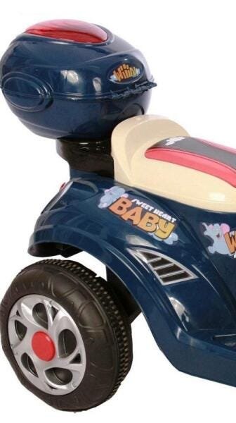 Moto Elétrica Infantil Lambreta Azul - Bel Brink - 1