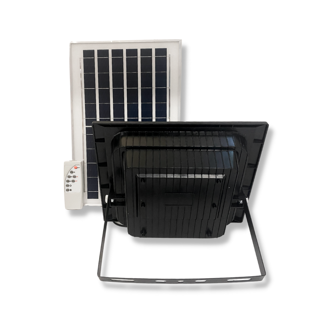 Kit 10 Refletor Solar Led SMD Holofote 200w Branco Frio - 4