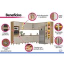 Ver imagem 5 de Cozinha Completa 11 Peças Bless CZ710 Jequitiba/Off Linea