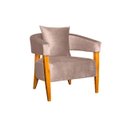 Ver imagem 1 de POLTRONA DECORATIVA VALENTINA LUXO DORA BELA - 0121 new