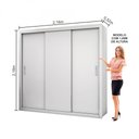 Ver imagem 7 de Guarda Roupa Ilhéus 3 Portas 4 Gavetas Carioca Móveis