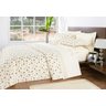 Colcha / Cobre Leito Cama Super King Size Palha com flores Percal 200 fios com 3 peças - - 1